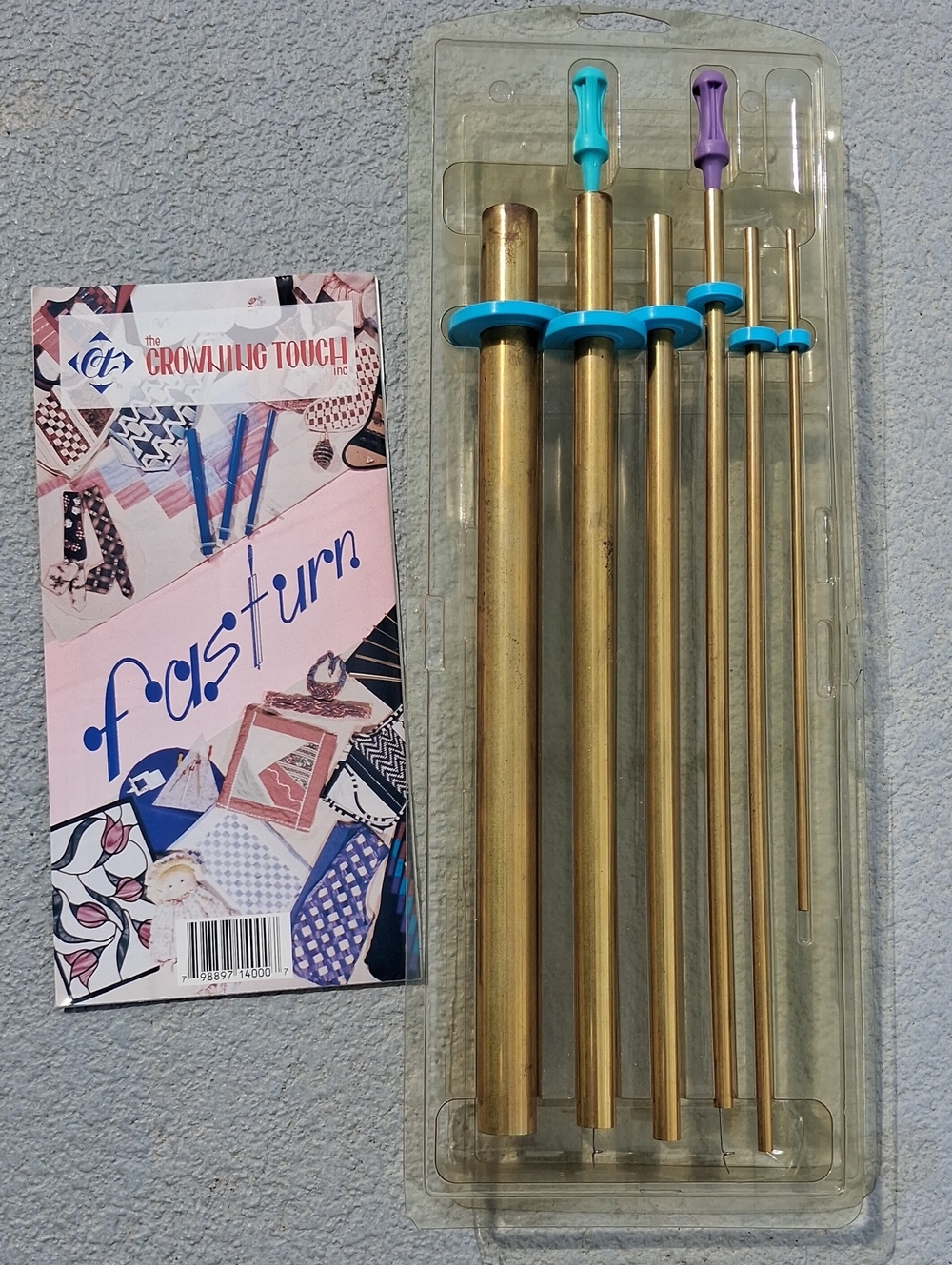 Vintage Fasturn Fabric Tube Turning System by The Crowing Touch.
